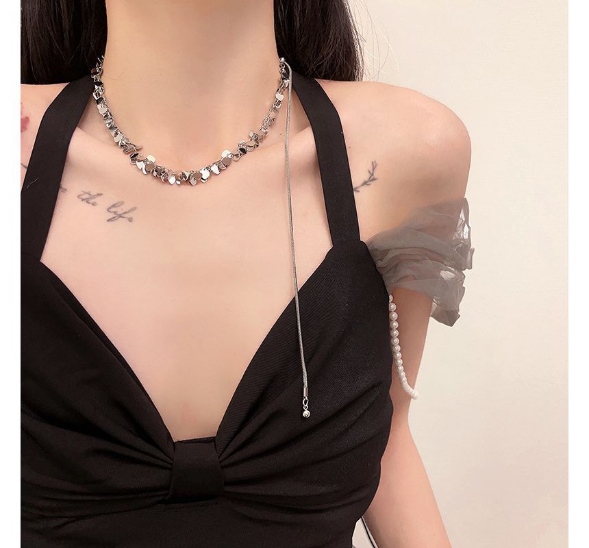 Heart Alloy Choker
