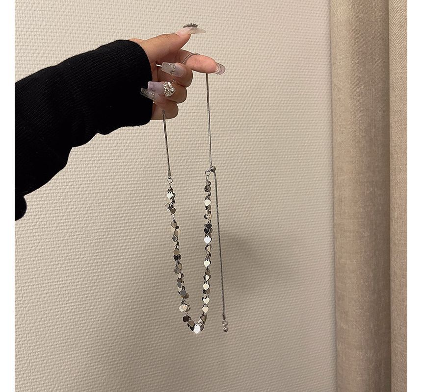 Heart Alloy Choker