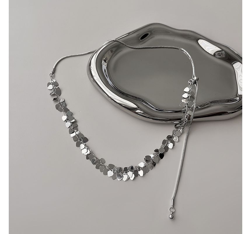 Heart Alloy Choker