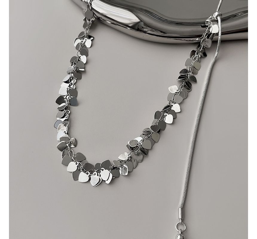 Heart Alloy Choker