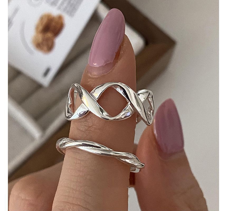 Helical Alloy Open Ring