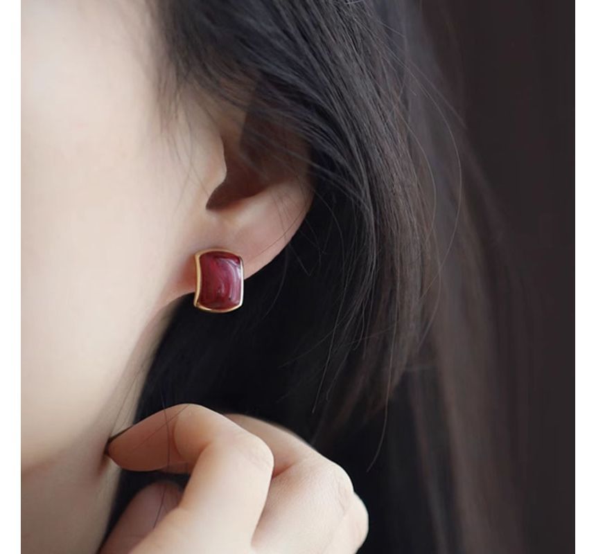 Glaze Alloy Earring
