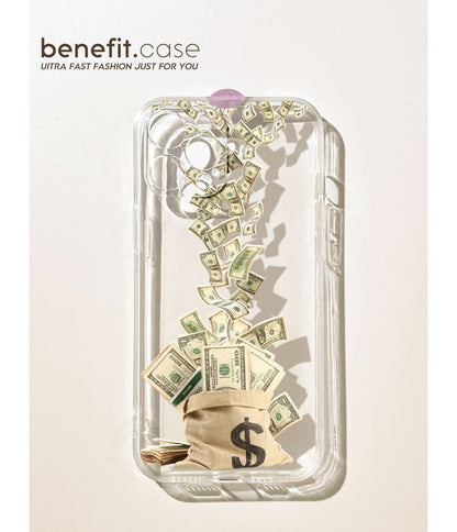 Money Bag Transparent Phone Case