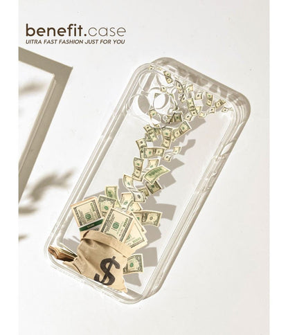 Money Bag Transparent Phone Case