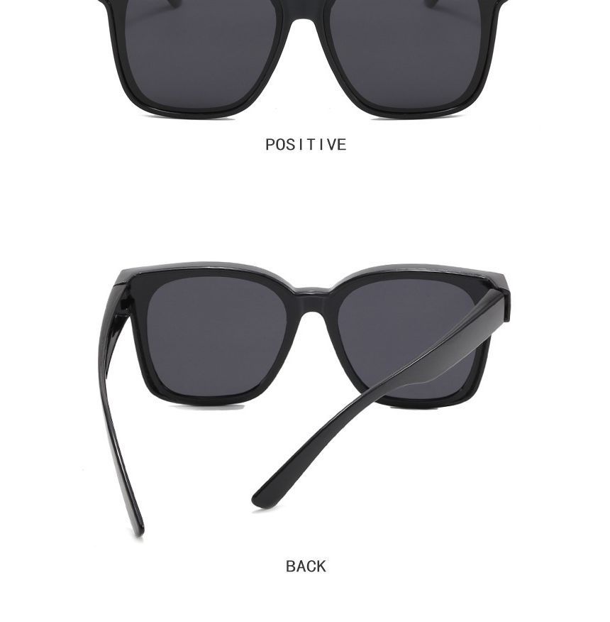 Square Polished Sunglasses