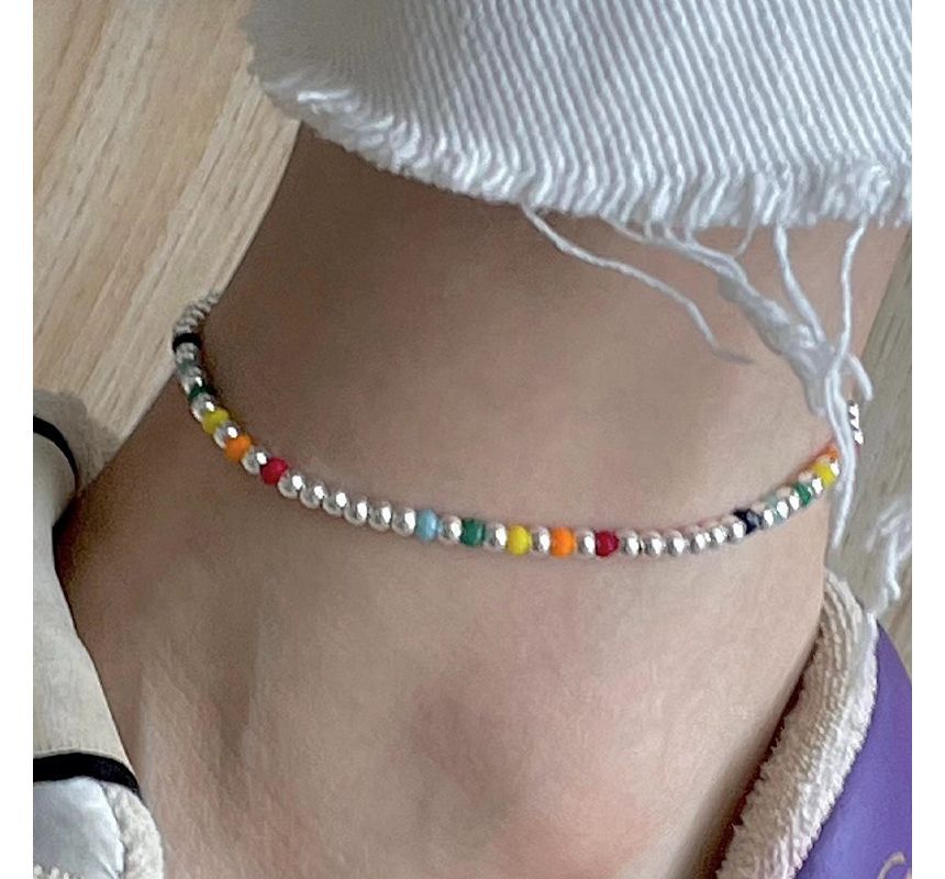 Bead Alloy Anklet