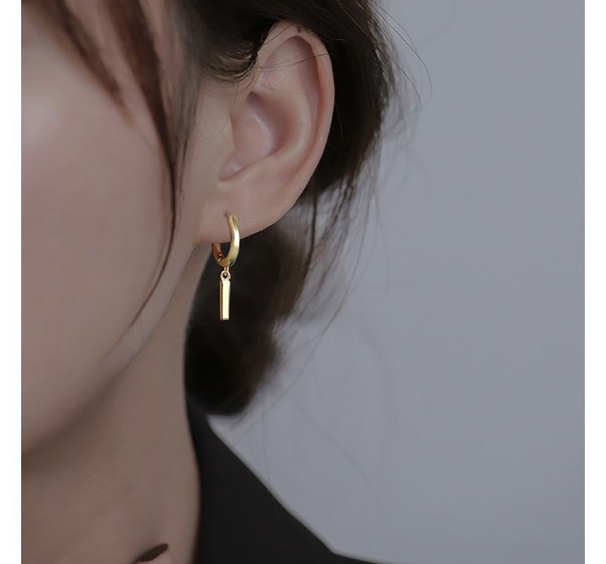 Bar Alloy Dangle Earring