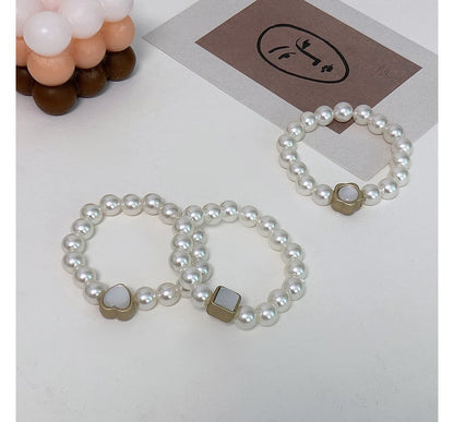 Faux Pearl Hair Tie