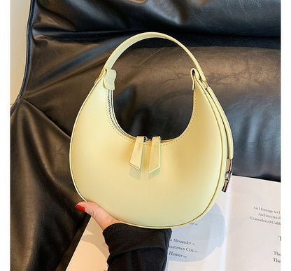 Bag Faux Shoulder Leather Zip