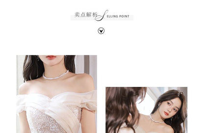 A-Line Shoulder Gown Off Glitter Evening