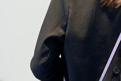 Faux Leather Elephant Charm Faux Pearl Strap Phone Case