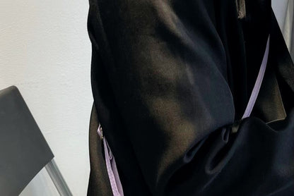 Faux Leather Elephant Charm Faux Pearl Strap Phone Case