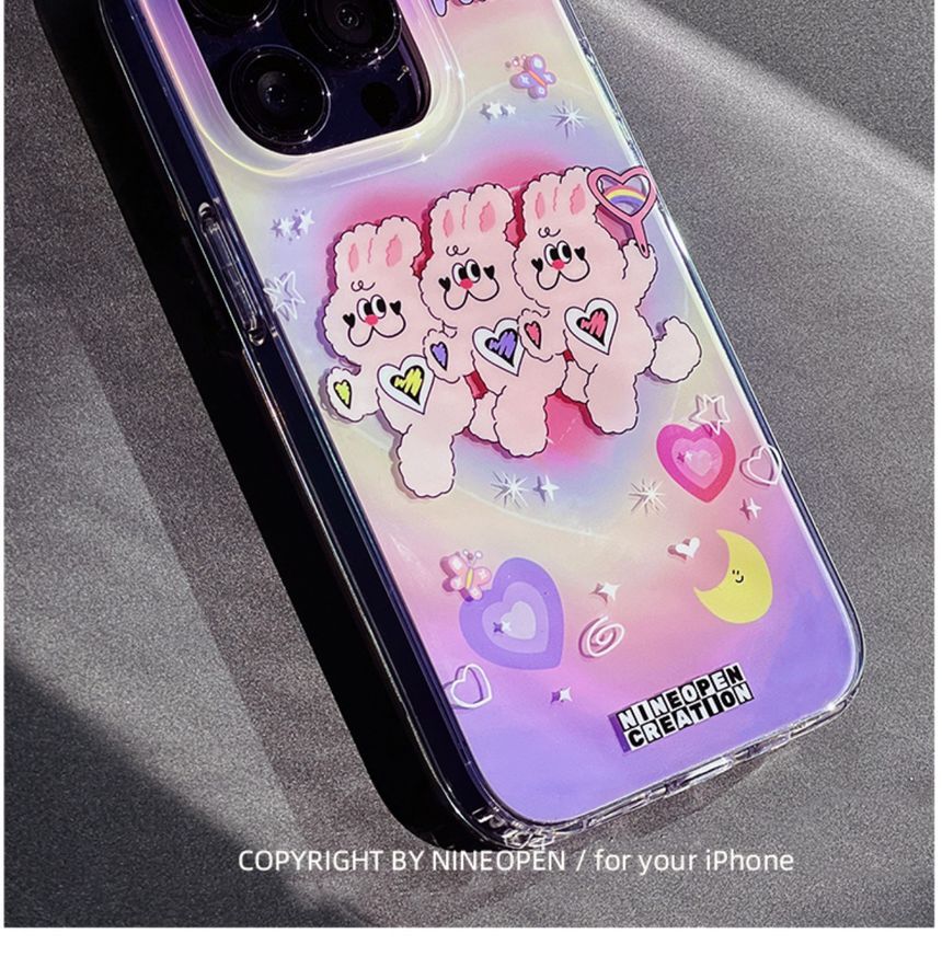 Rabbit Print Mobile Phone Case