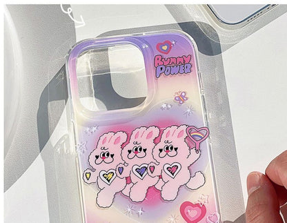 Rabbit Print Mobile Phone Case