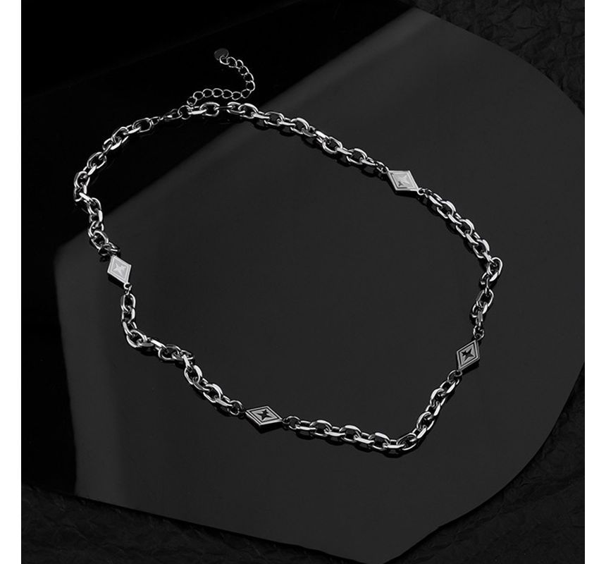 Rhombus Alloy Choker