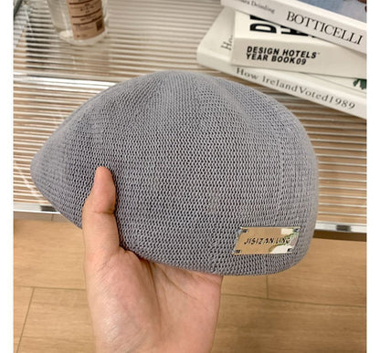 Lettering Beret Hat