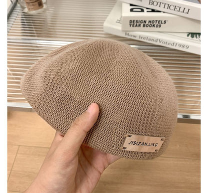 Lettering Beret Hat