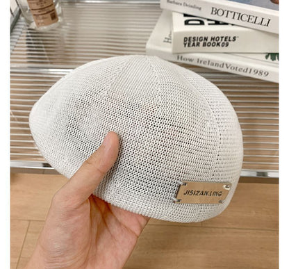 Lettering Beret Hat