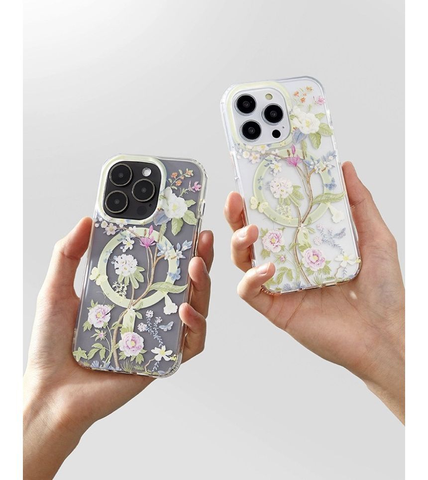 Floral MagSafe Phone Case