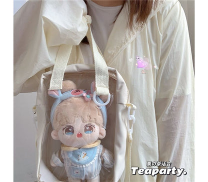 PVC Panel Crossbody Bag / Bag Charm / Set