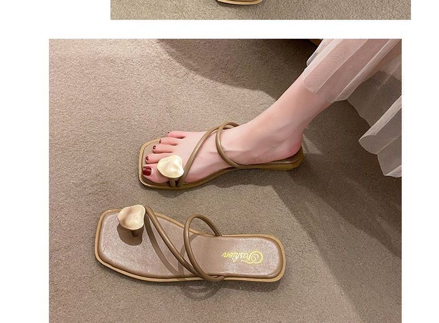 Loop Sandals Toe Slide