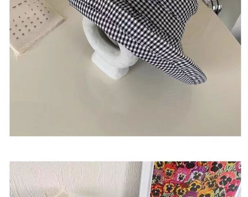 Houndstooth Bucket Hat