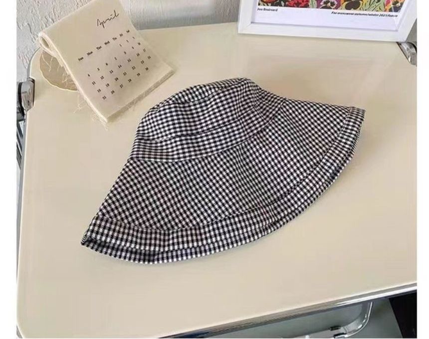 Houndstooth Bucket Hat