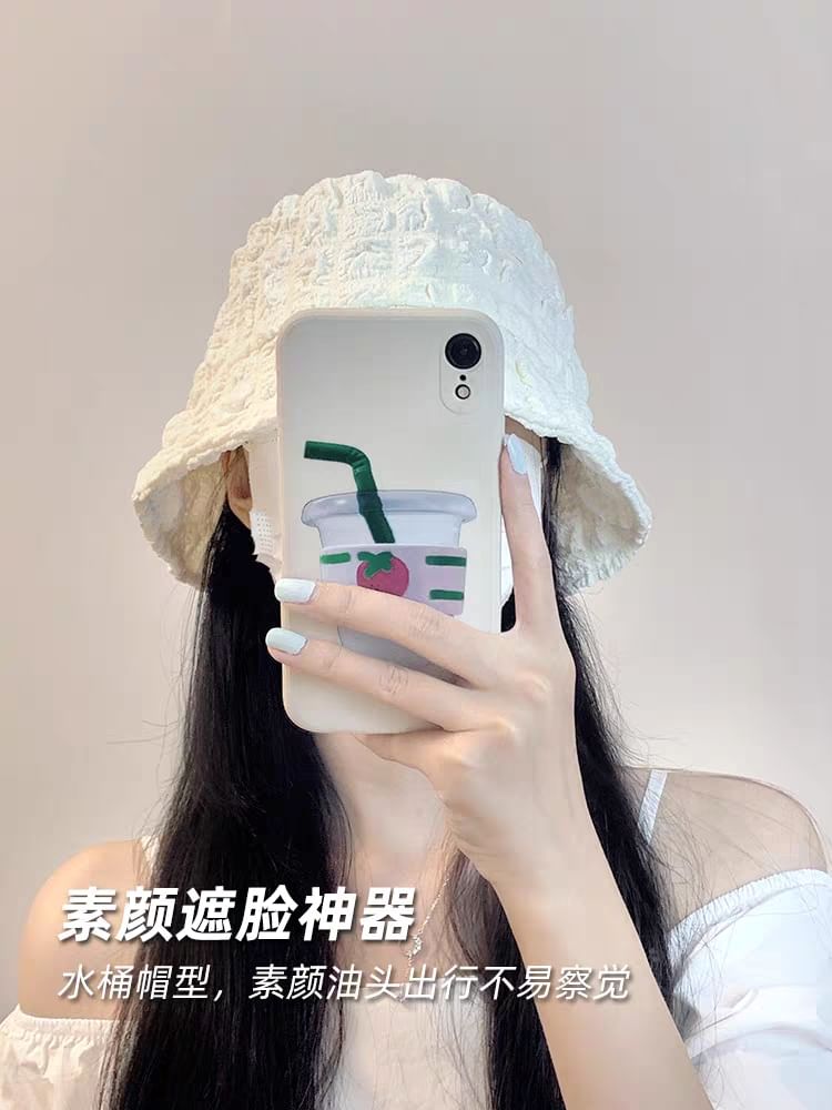 Plain Puffed Bucket Hat