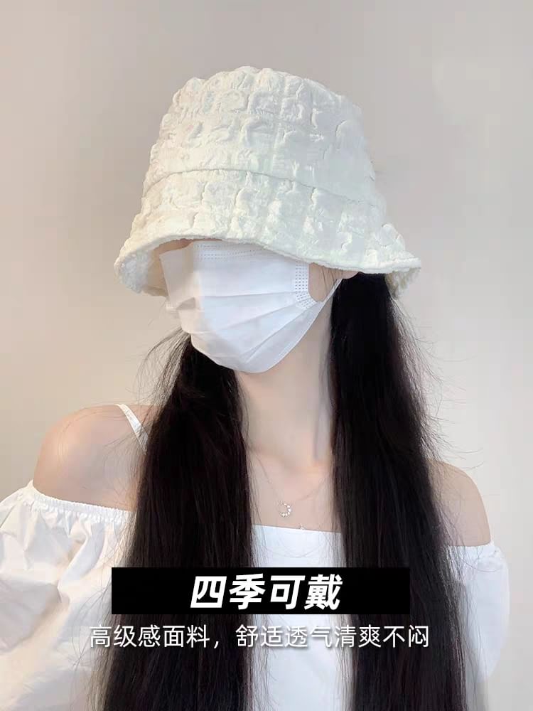 Plain Puffed Bucket Hat