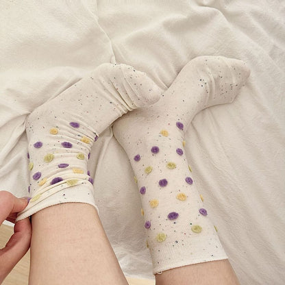 Chaussettes à pois