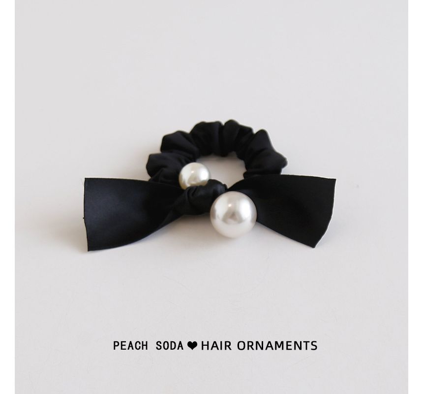 Faux Pearl Hair Tie