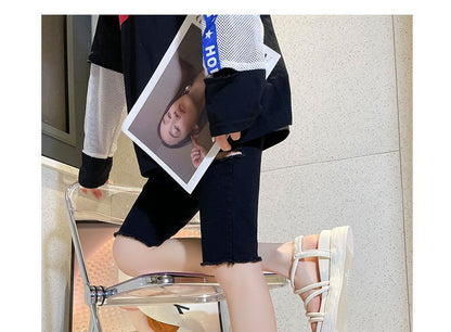 Platform Criss Cross Sandals