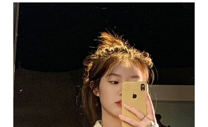 Long-Sleeve Striped Polo Shirt