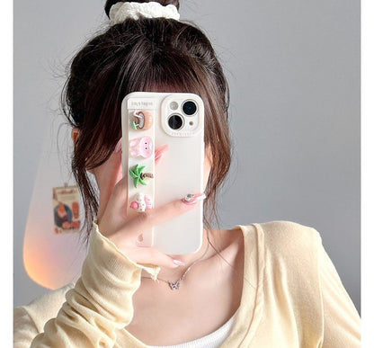 Cartoon Hand Strap Phone Case