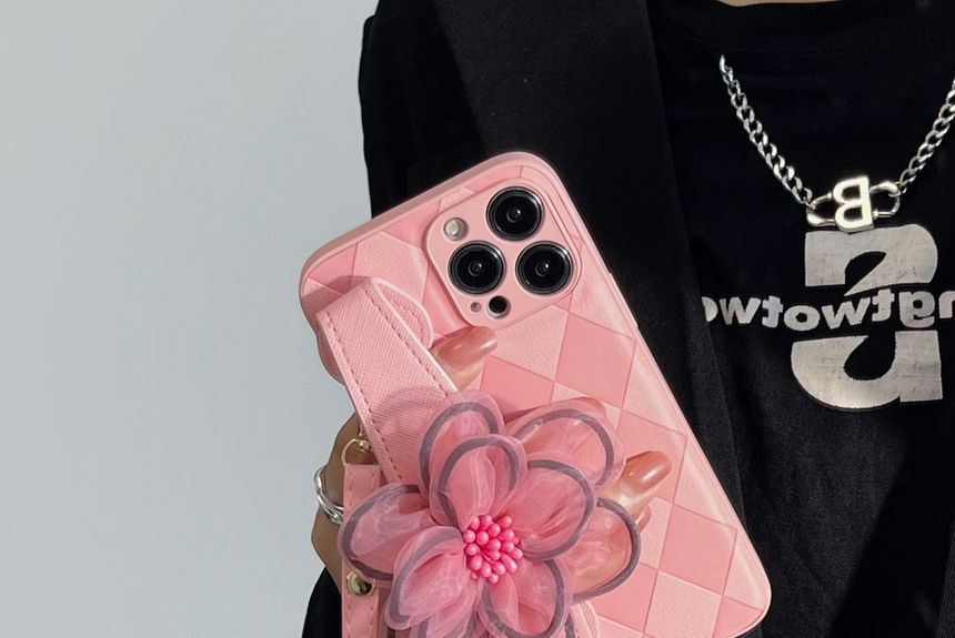 Floral Strap Phone Case