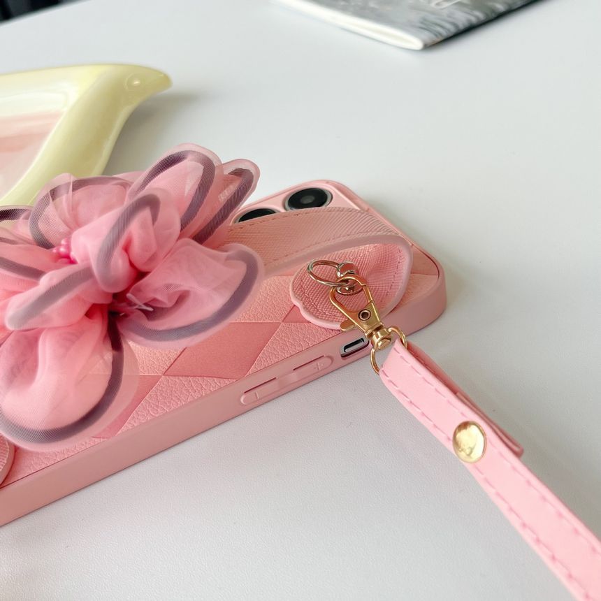 Floral Strap Phone Case
