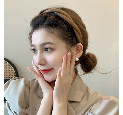 Helical Faux Leather Headband