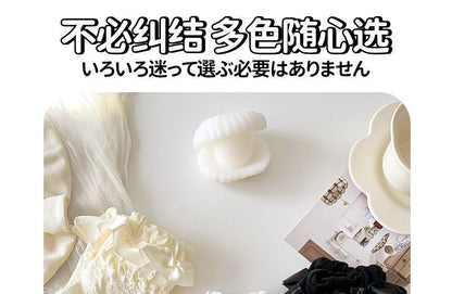 Set Of 3 Pairs: Plain Ruffle Trim Socks