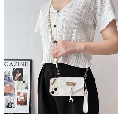 Coin Purse Crossbody Strap Phone Case