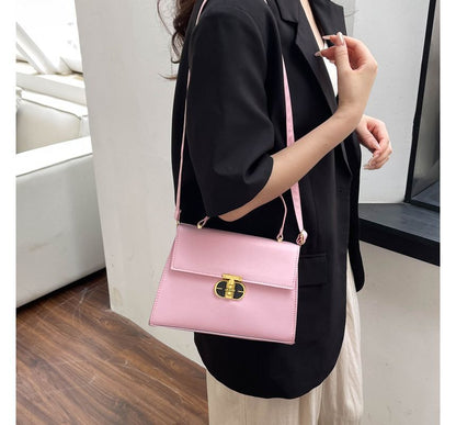 Top Handle Flap Crossbody Bag