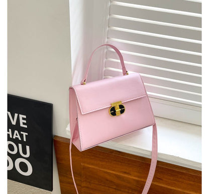 Top Handle Flap Crossbody Bag