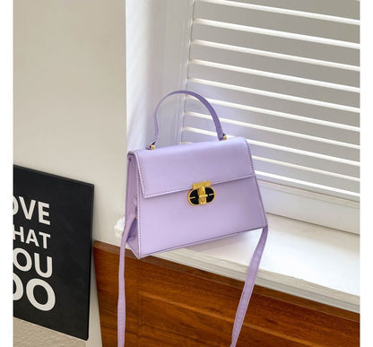 Top Handle Flap Crossbody Bag