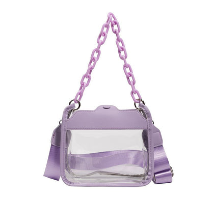 Bag Crossbody Transparent Chain