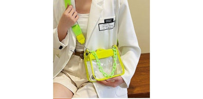 Bag Crossbody Transparent Chain