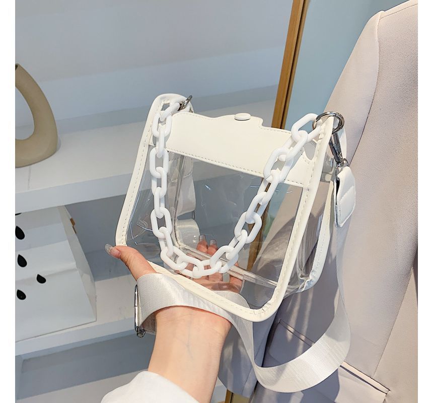 Bag Crossbody Transparent Chain
