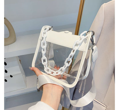 Transparent Bag Chain Crossbody
