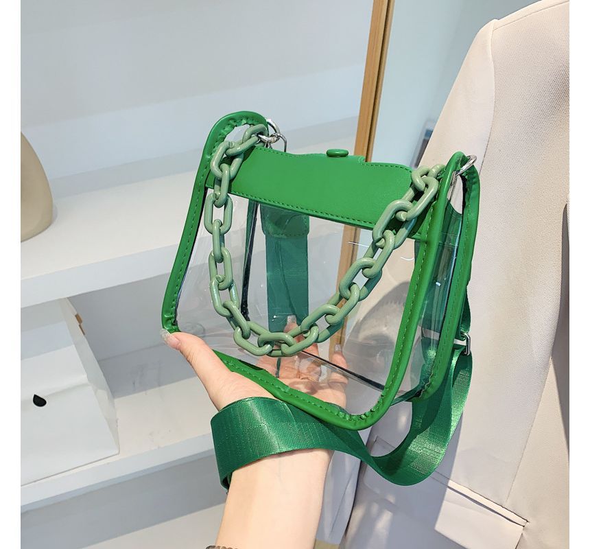 Transparent Bag Chain Crossbody