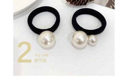 Faux Pearl Hair Tie (various designs)