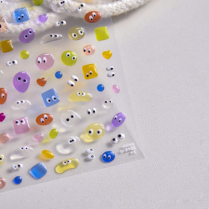 Cartoon Nail Art Stickers (various designs)