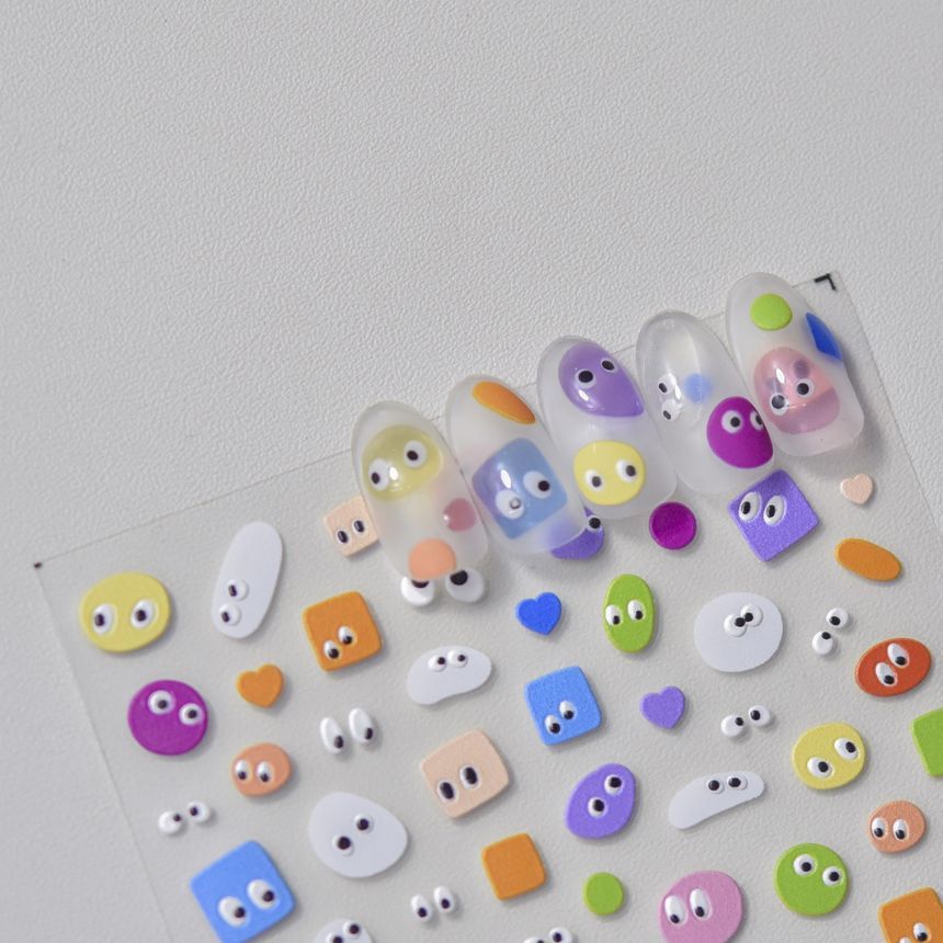 Cartoon Nail Art Stickers (various designs)